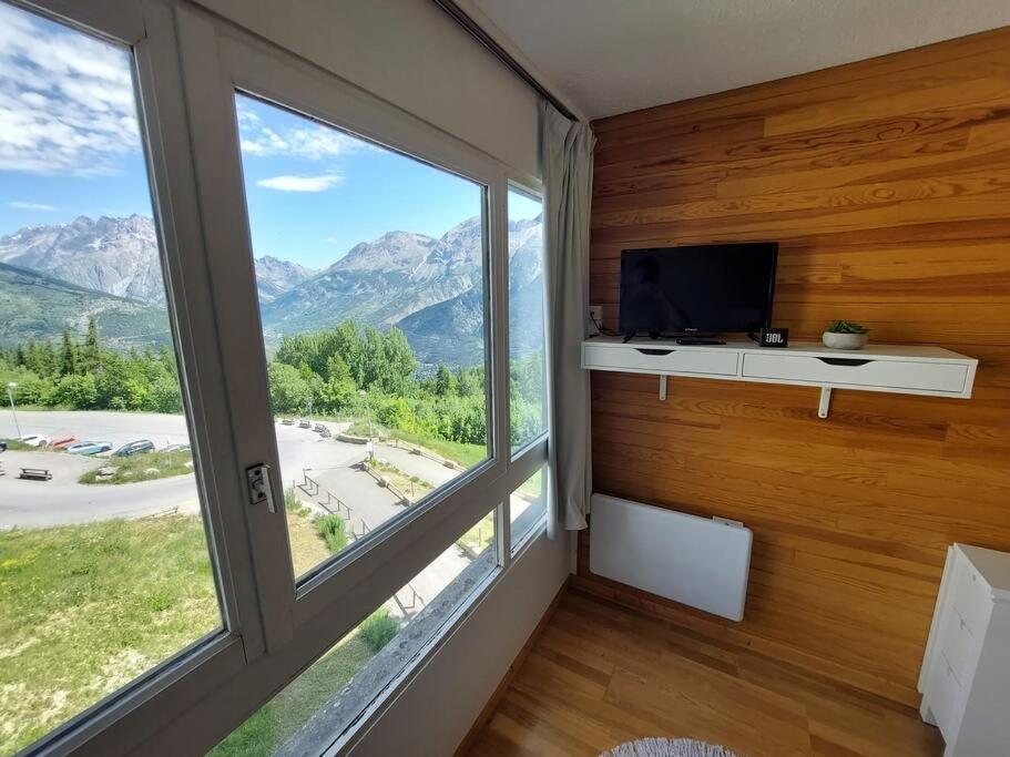 Joli Studio 4 Couchages Aux Pieds Des Pistes Puy-Saint-Vincent Extérieur photo